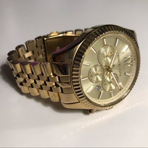 Michael Khors Gold Stainless Steel Watch